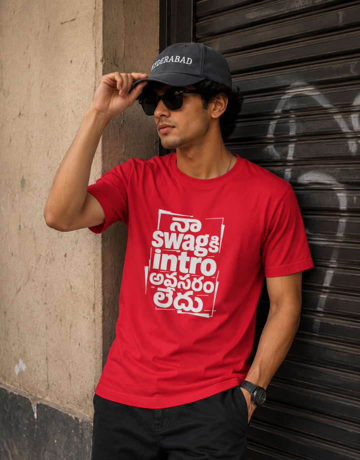 నా Swag కి Intro అవసరం లేదు T-Shirt for Boys