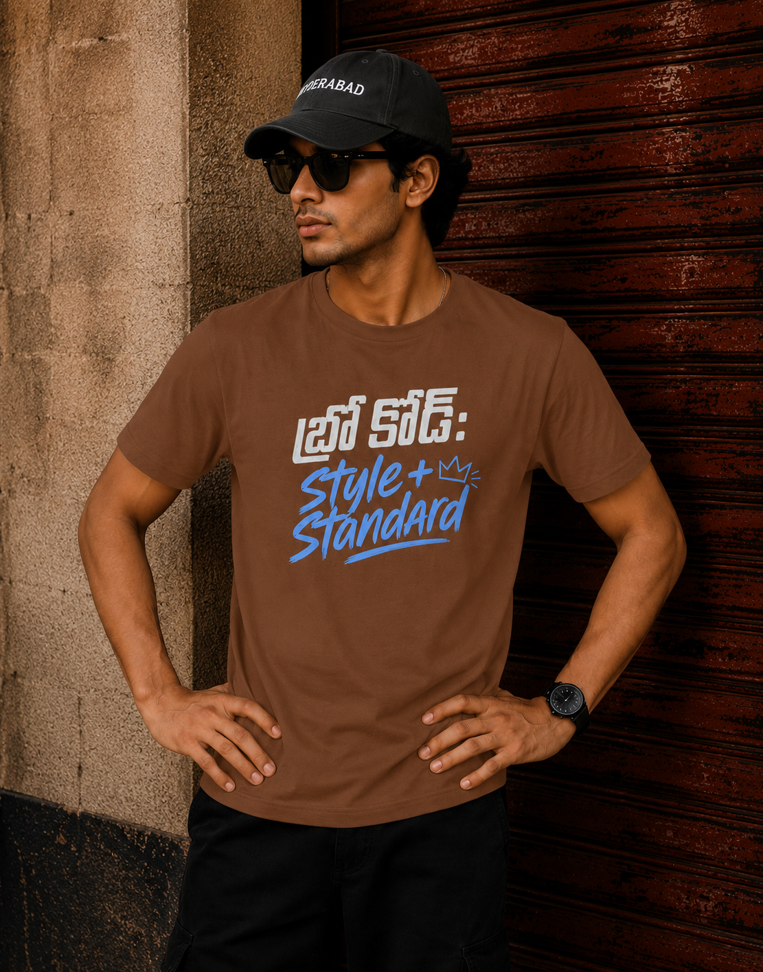 బ్రో కోడ్: Style + Standard T-Shirt for Boys