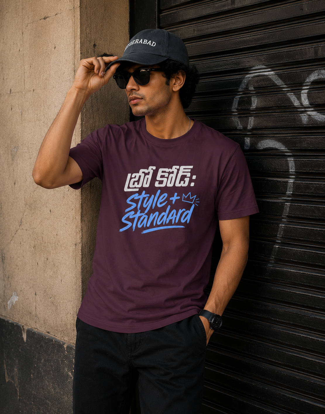 బ్రో కోడ్: Style + Standard T-Shirt for Boys