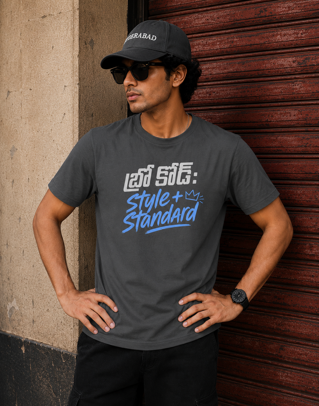 బ్రో కోడ్: Style + Standard T-Shirt for Boys