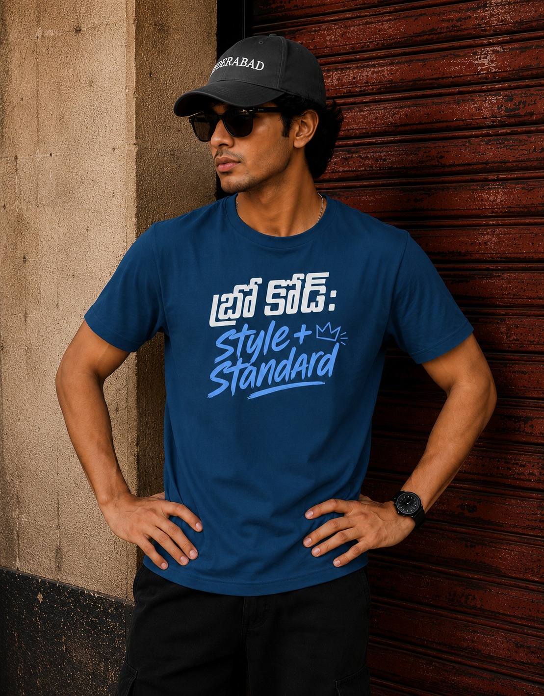 బ్రో కోడ్: Style + Standard T-Shirt for Boys