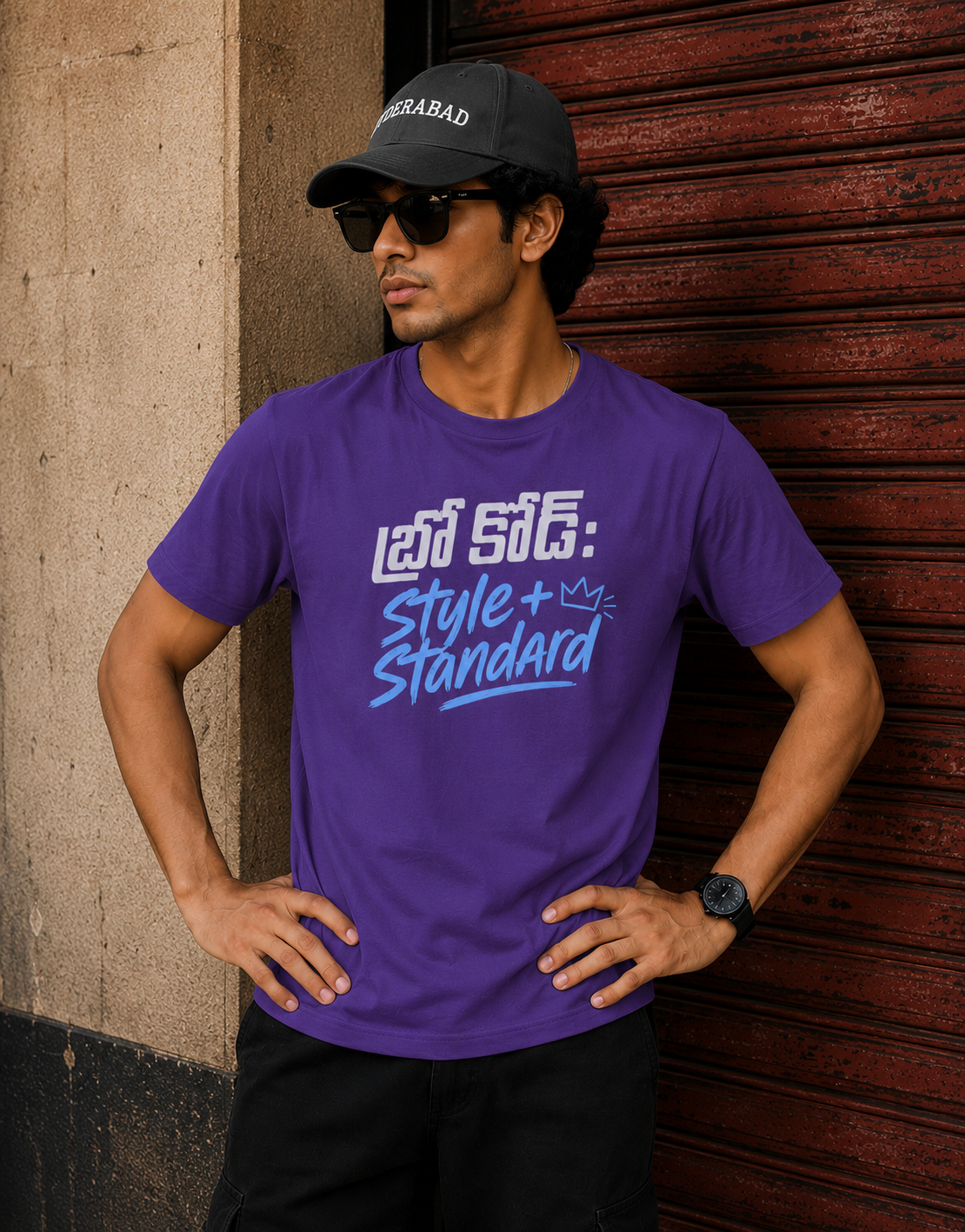 బ్రో కోడ్: Style + Standard T-Shirt for Boys