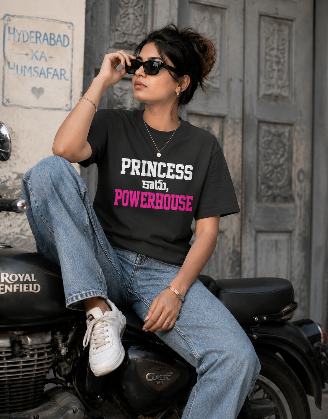 Princess కాదు, Powerhouse Oversized T-Shirt