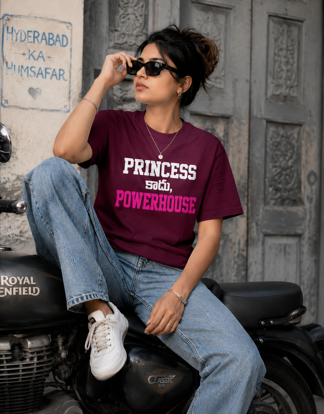 Princess కాదు, Powerhouse Oversized T-Shirt
