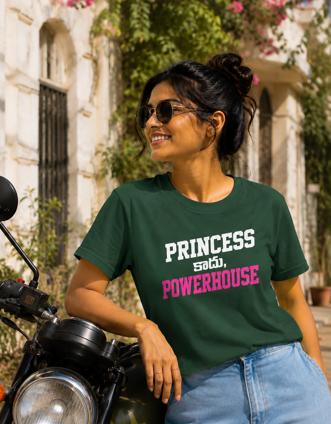 Princess కాదు, Powerhouse T-Shirt for Girls