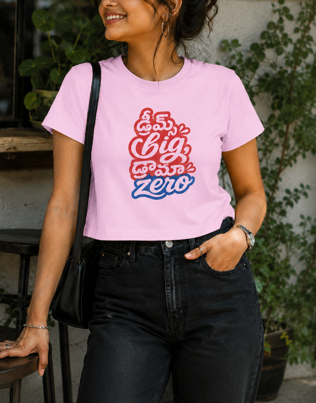 డ్రీమ్స్ Big, డ్రామా Zero T-Shirt for Girls