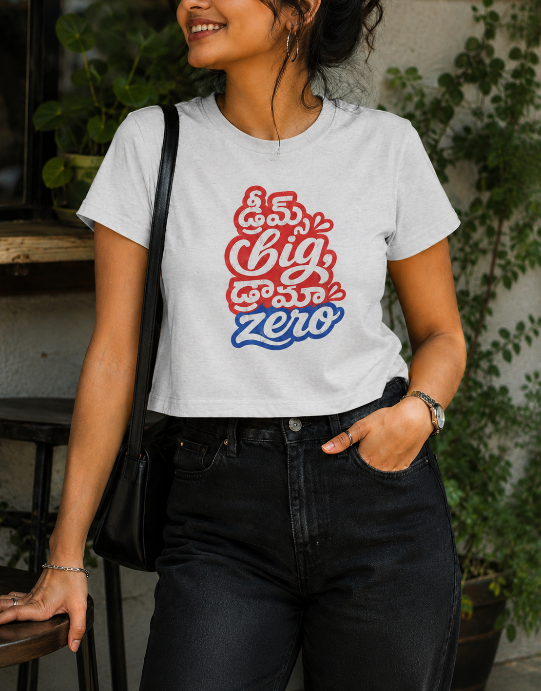 డ్రీమ్స్ Big, డ్రామా Zero T-Shirt for Girls