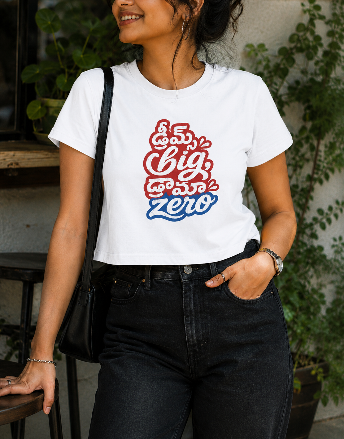 డ్రీమ్స్ Big, డ్రామా Zero T-Shirt for Girls