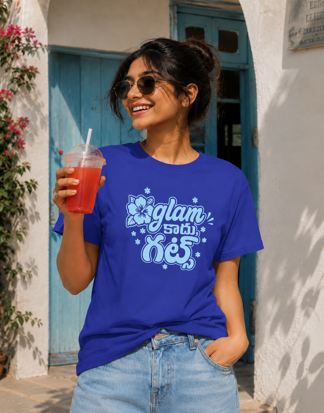 Glam కాదు, గట్స్ T-Shirt for Girls