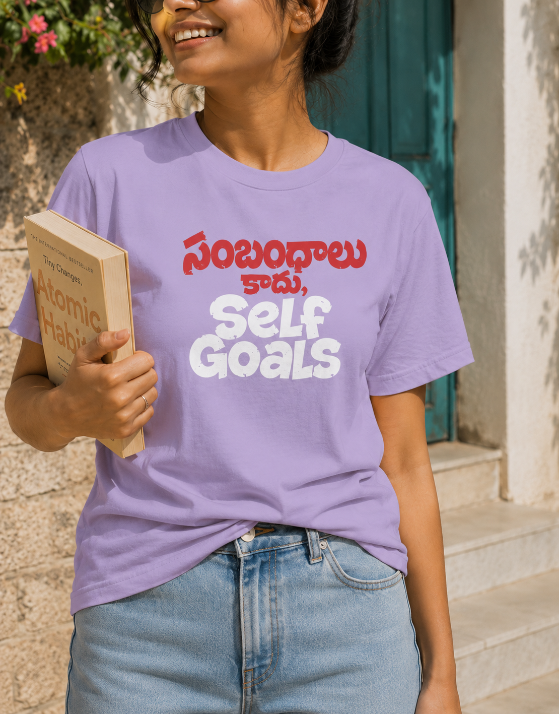 సంబంధాలు కాదు, Self Goals T-Shirt for Girls