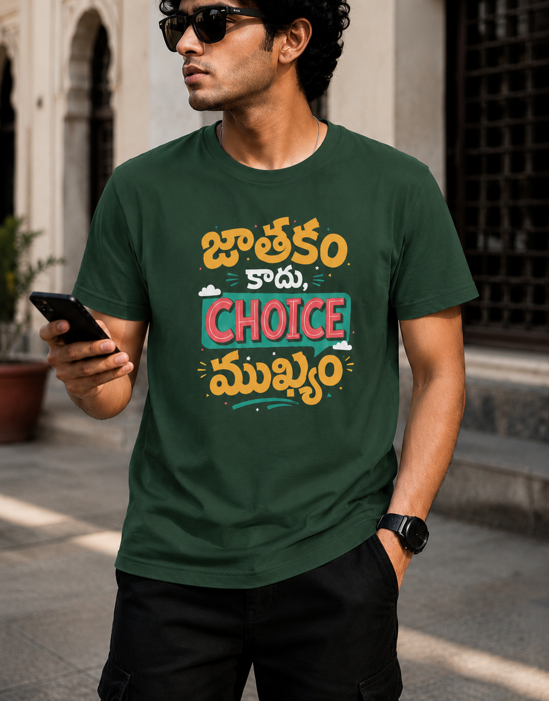 జాతకం కాదు, Choice ముఖ్యం T-Shirt for Boys
