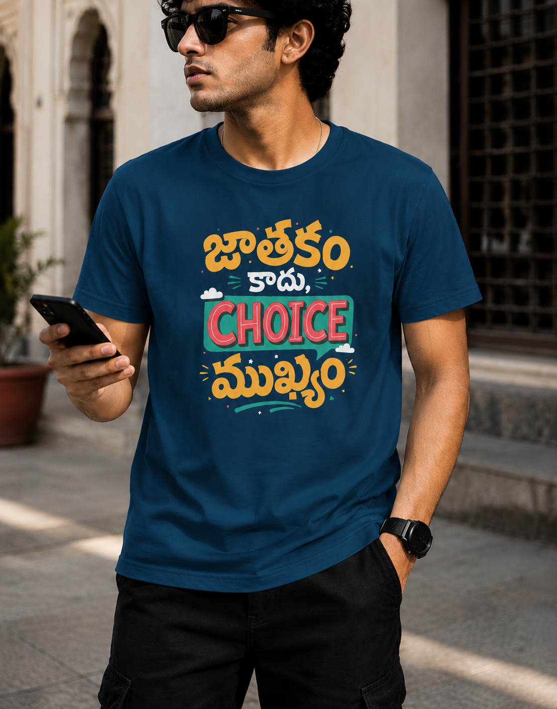 జాతకం కాదు, Choice ముఖ్యం T-Shirt for Boys