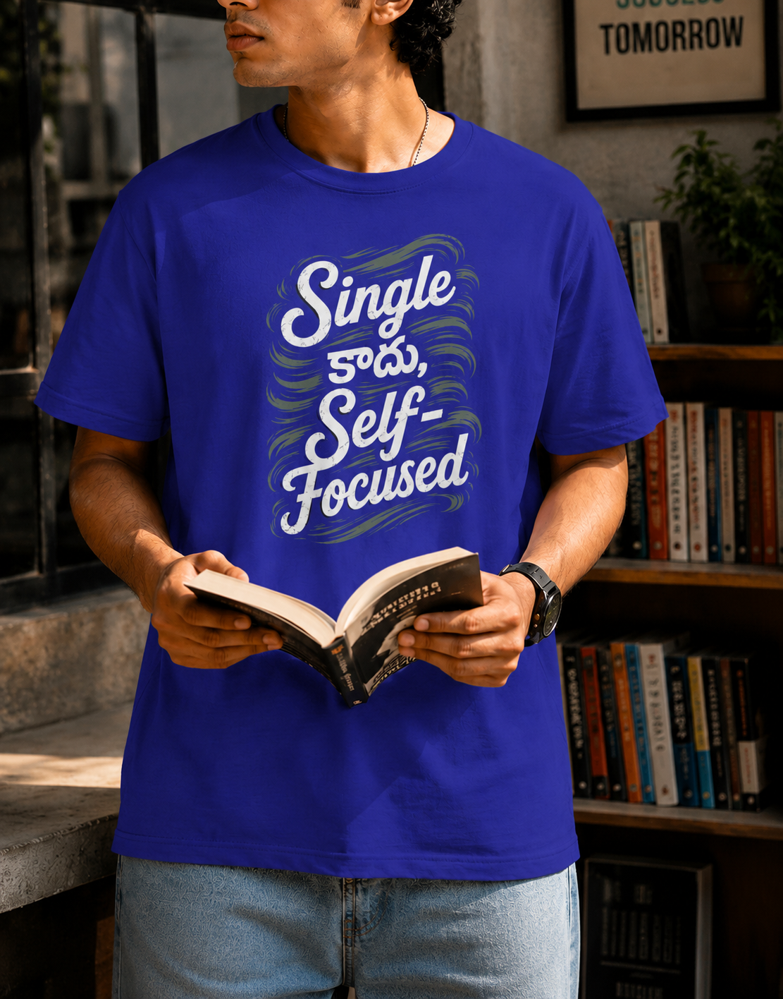Single కాదు, Self-Focused T-Shirt for Boys