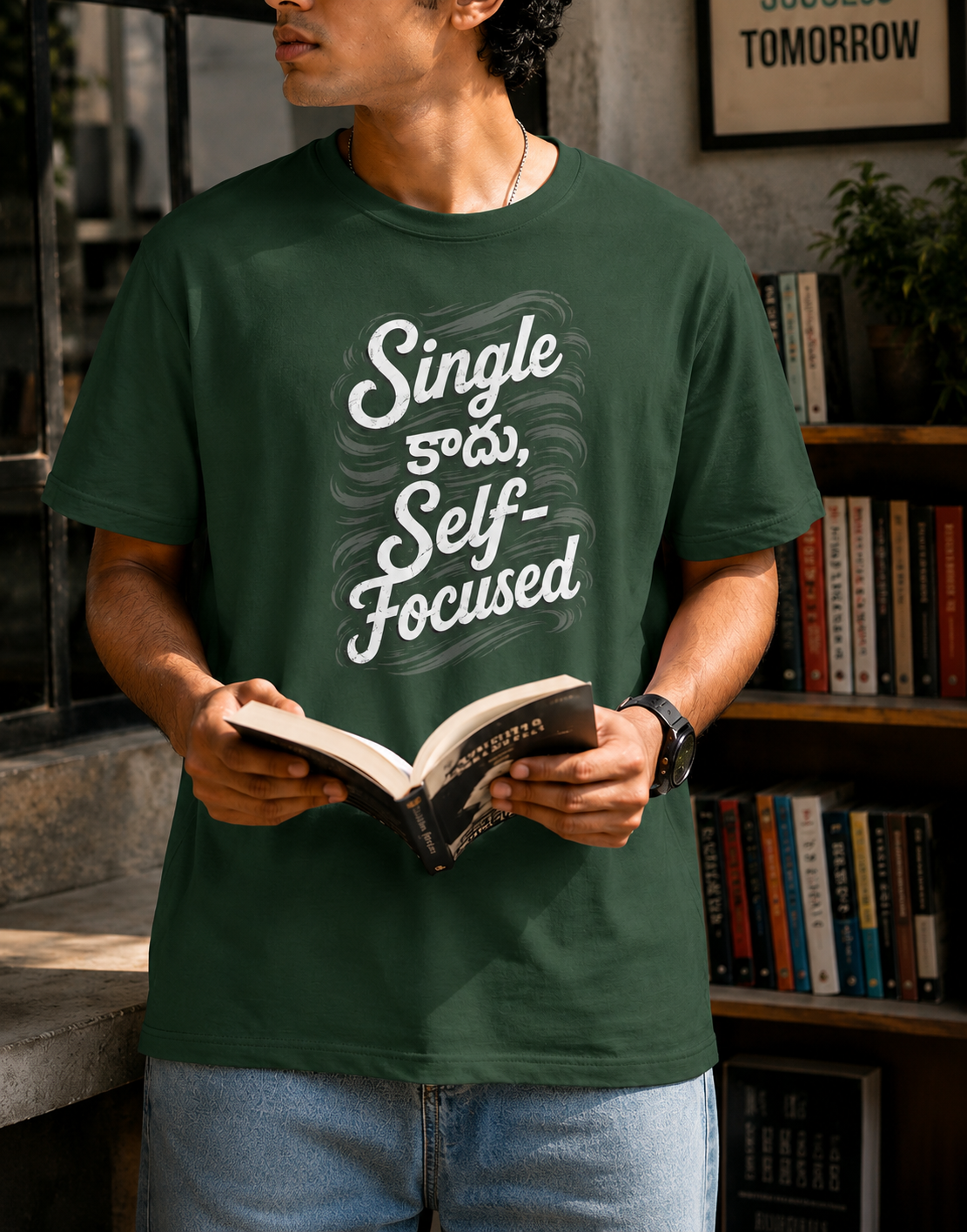 Single కాదు, Self-Focused T-Shirt for Boys