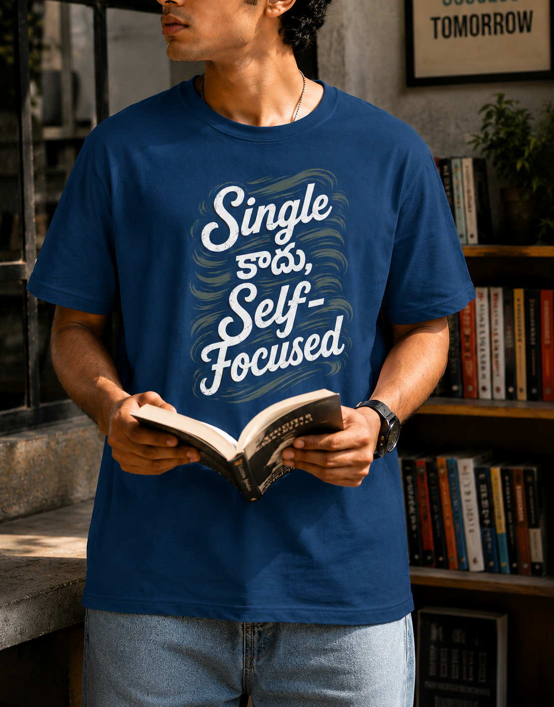 Single కాదు, Self-Focused T-Shirt for Boys