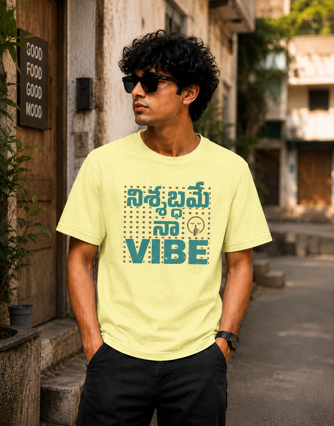 నిశ్శబ్దమే నా Vibe T-Shirt for Boys