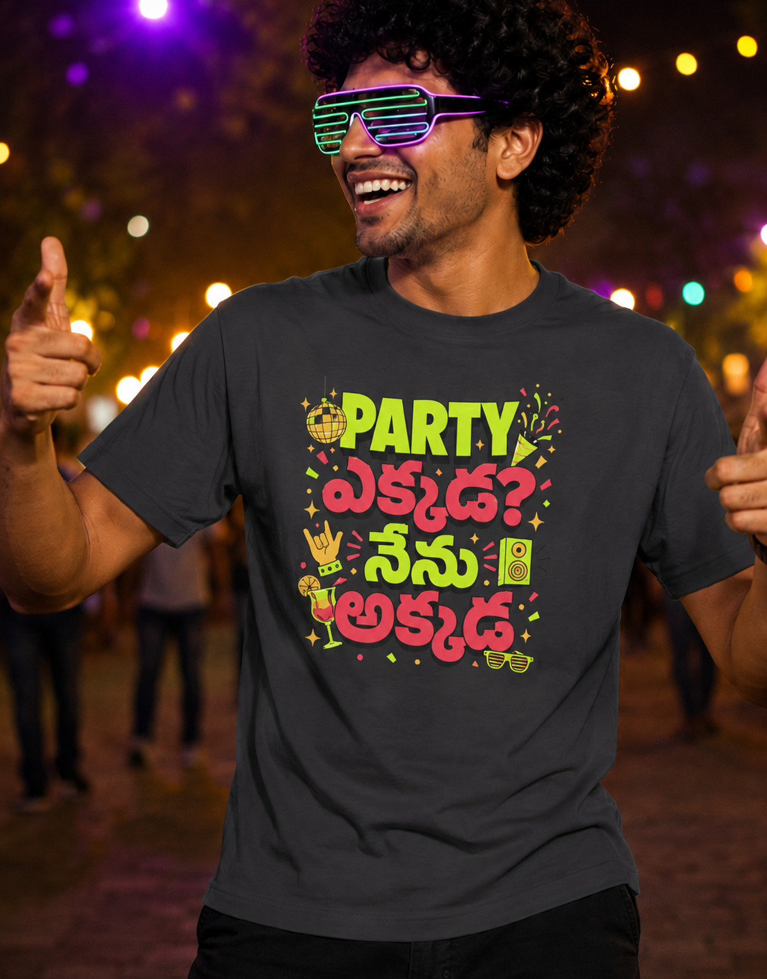 Party ఎక్కడ? నేను అక్కడ T-Shirt for Boys
