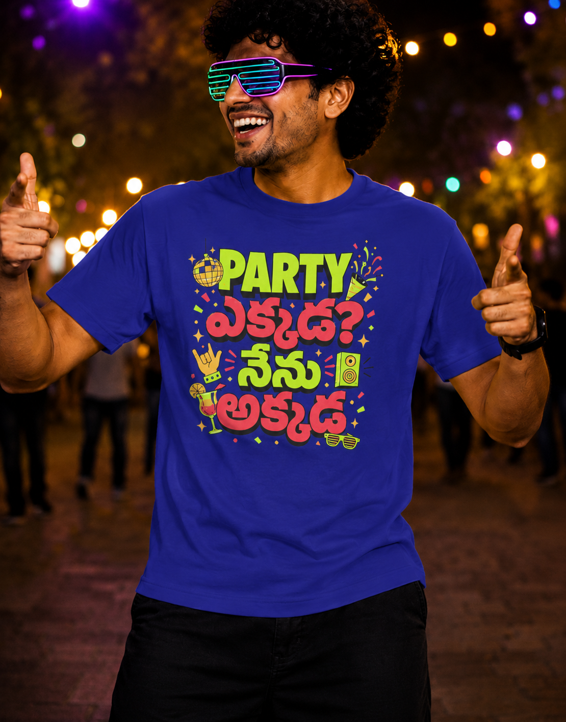 Party ఎక్కడ? నేను అక్కడ T-Shirt for Boys