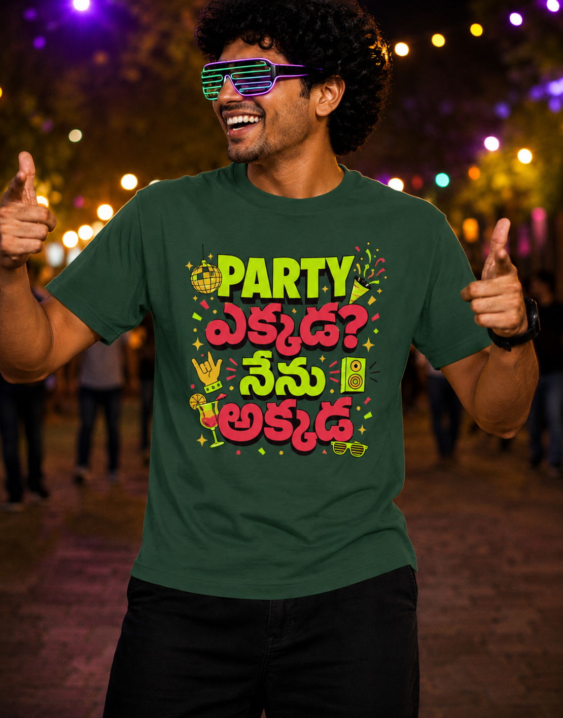 Party ఎక్కడ? నేను అక్కడ T-Shirt for Boys