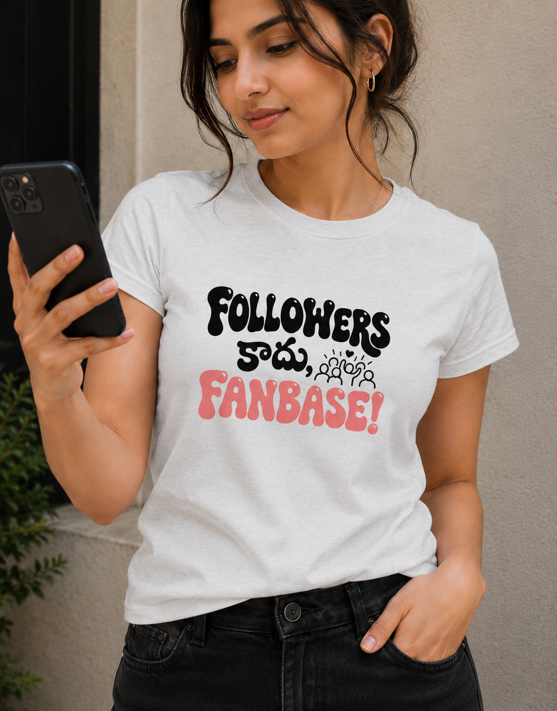 Followers కాదు, Fanbase! T-Shirt for Girls