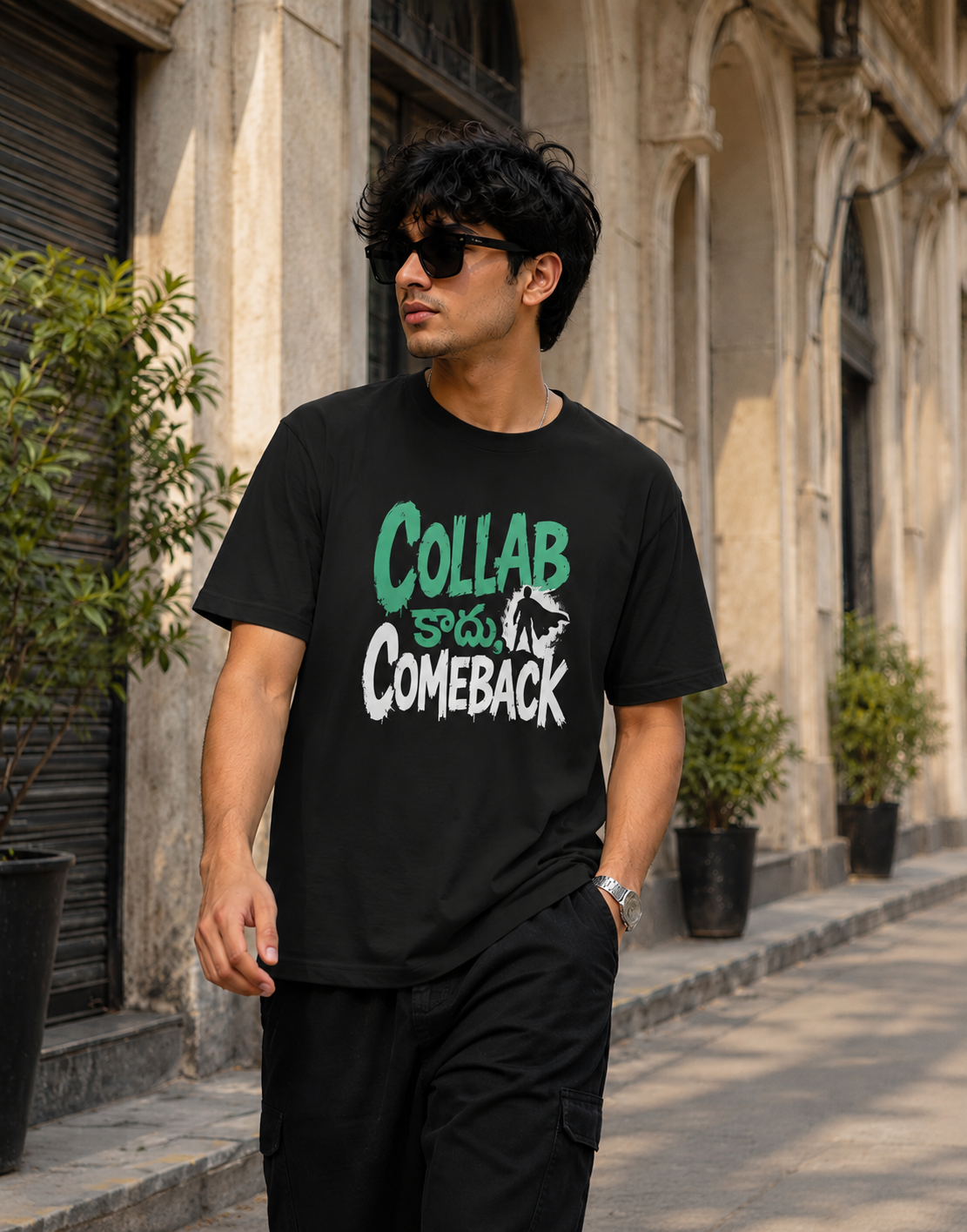 Collab కాదు, Comeback Oversized T-Shirt