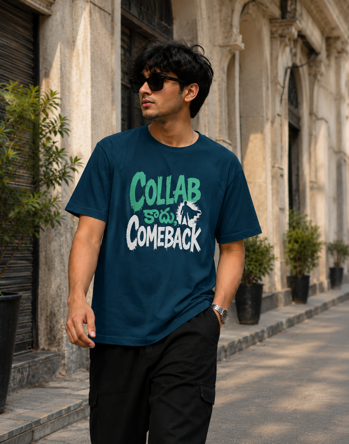 Collab కాదు, Comeback Oversized T-Shirt