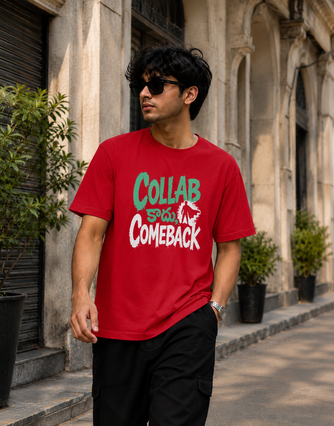 Collab కాదు, Comeback Oversized T-Shirt