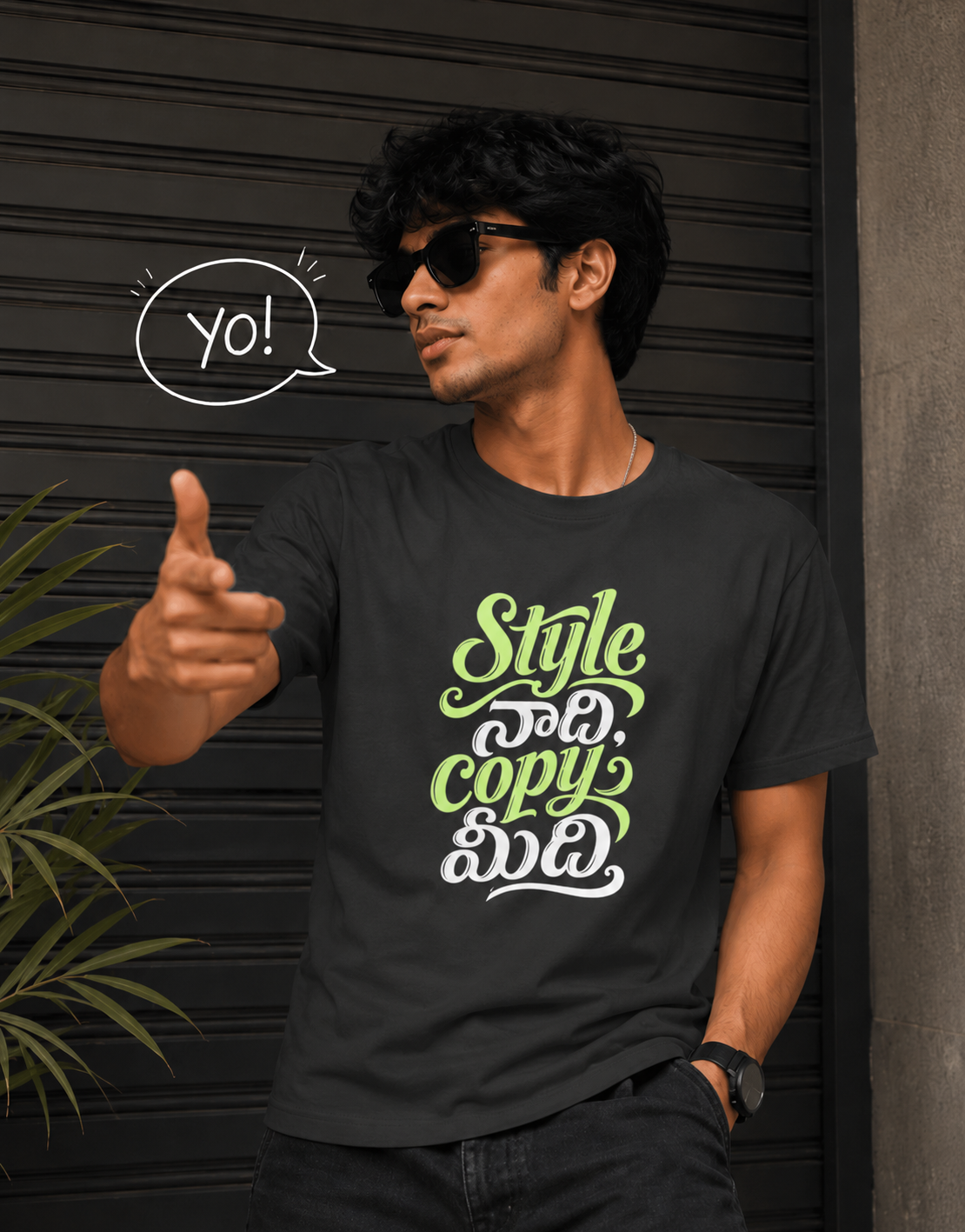 Style నాది, Copy మీది T-Shirt for Boys