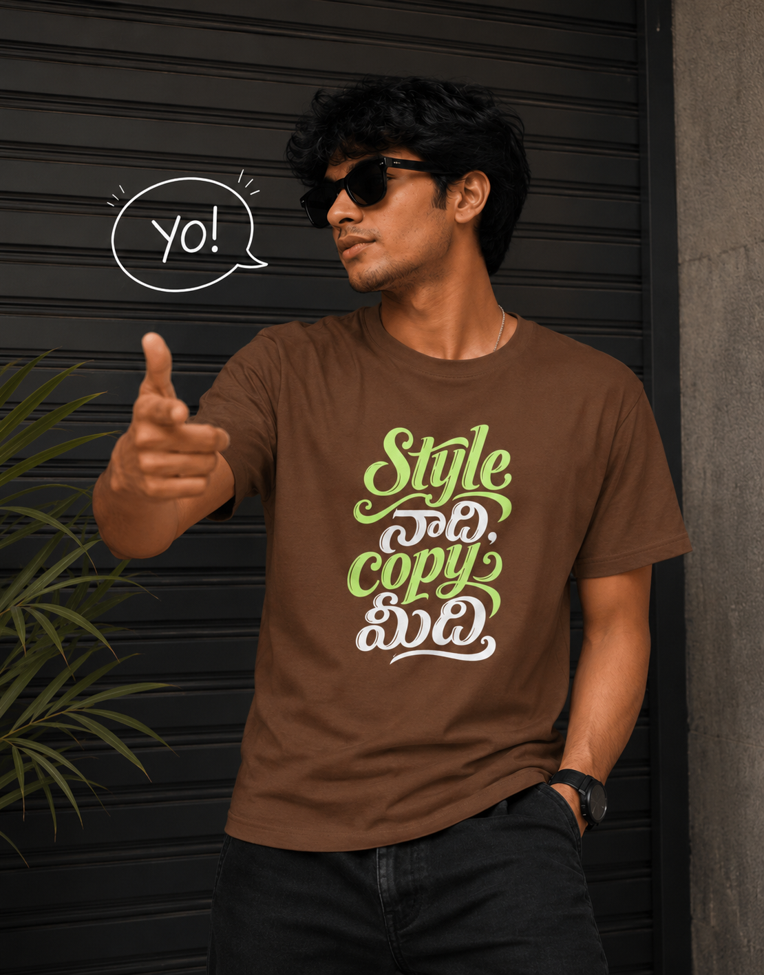 Style నాది, Copy మీది T-Shirt for Boys